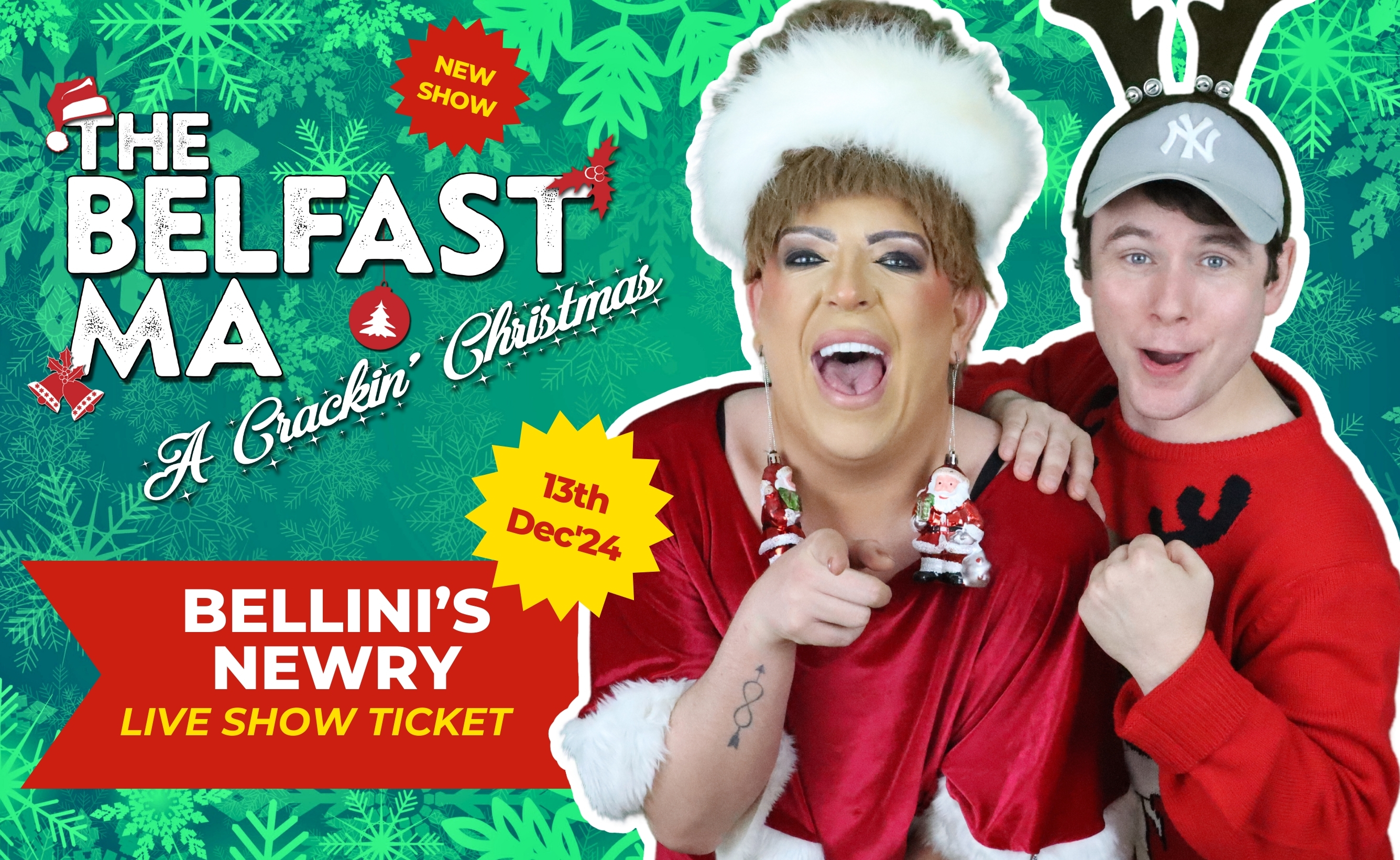 The Belfast Ma A Crackin' Christmas 2024 Bellinis
