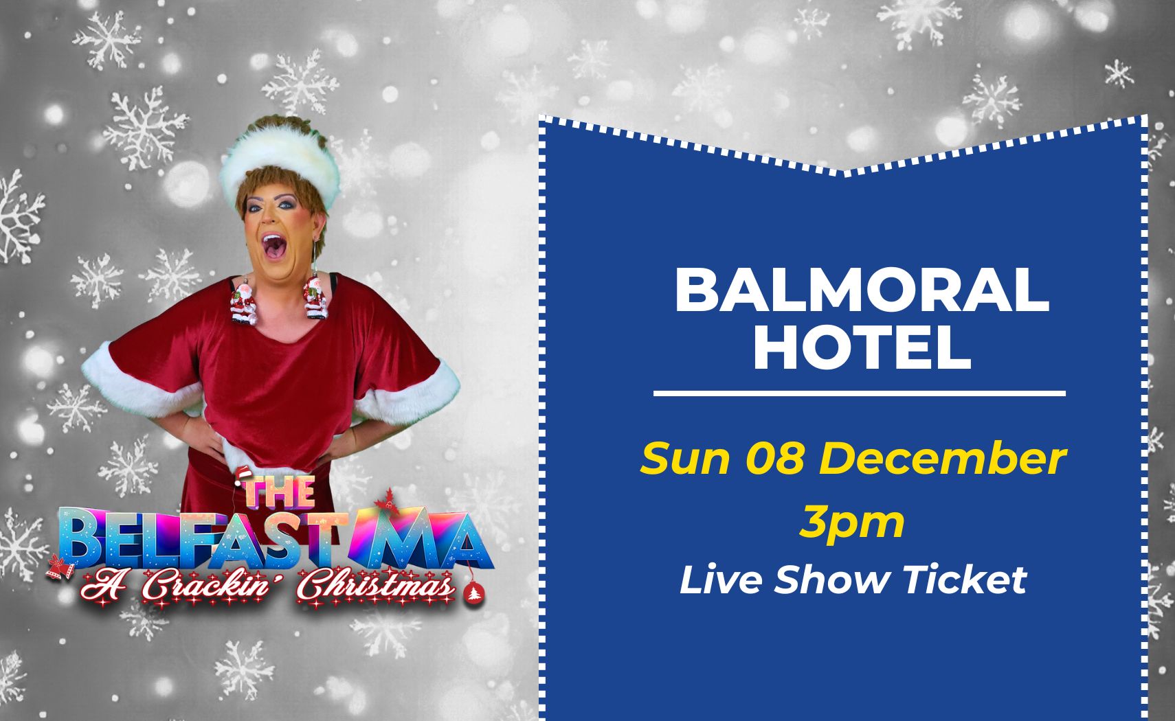 TThe Belfast Ma A Crackin' Christmas 2024 Balmoral Show Only